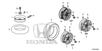42800TXEH80-Wheel assy-CITIC (19 x 8)