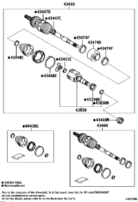 4304002350-JOINT ASSY, FRONT DRIVE INBOARD, RH