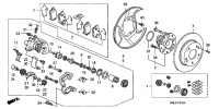 43022S5AJ00-PAD SET, RR