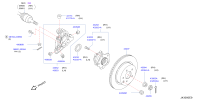 430191CA0A-HOUSING-REAR AXLE,LH