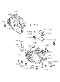 4317524000-BRACKET-ROLL SUPPOR