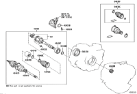 044280E060-BOOT KIT, FRONT DRIVE SHAFT, IN & OUTBOARD, RH/LH