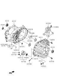4311024300-RETAINER ASSY-BRG
