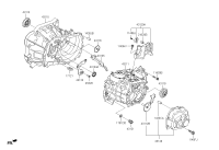 431202C050-BRACKET-TRNASMISSION SUPPORT