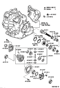 9031140028-OIL SEAL, FRONT DRIVE SHAFT, RH