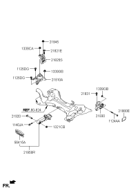 218104M300-BRACKET ASSY-ENGINE MTG