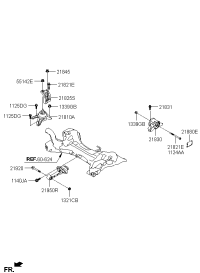 218304M400-BRACKET ASSY-TRANSAXLE MTG