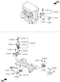 218104M000-BRACKET ASSY-ENGINE MTG