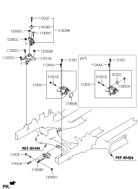 218302Z100-BRACKET ASSY-TRANSAXLE MTG