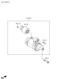 361002E301-STARTER12V 13T 1.4KWTOY CAMRY 4 CYL