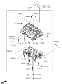 211002E061-BLOCK ASSY-CYLINDER