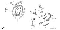 43154SFEJ02-Plate, parking brake