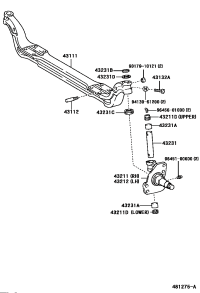 4311136130-Beam I, fr axle