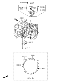 4317632051-BRACKET-ROLL SUPPORT,RR