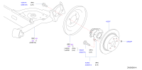 432021KA0A-HUB ASSY-REAR