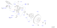 43019AL500-HOUSING-REAR AXLE,LH