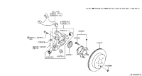 43202JP00A-HUB REAR WHEEL