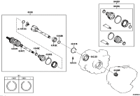4341008171-SHAFT ASSY, FR