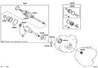 0442708120-BOOT KIT, FRONT DRIVE SHAFT, IN & OUTBOARD, RH