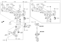 62405F8500-CROSSMEMBER COMPL(ASSY)