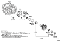 9031155005-OIL SEAL, FRONT DRIVE SHAFT, RH