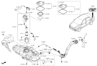 31030H2000-FILLER NECK & HOSE ASSY