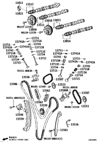 1305031030-GEAR ASSY, CAMSHAFT TIMING