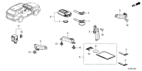 721473M0D01-FOB ASSY., ENTRY KEY
