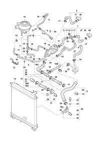 5QD122051H-WATER HOSE
