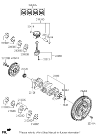 2102004044-BEARING PAIR SET-CRANKSHAFT
