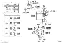 4321148020-KNUCKLE, STEERING, RH