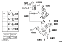 43211F4040-KNUCKLE, STEERING, RH