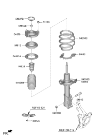 54559D1000-FLANGE NUT-SELF LOCKING