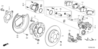 42102TBTH00-Brkt assy-hub rr lh