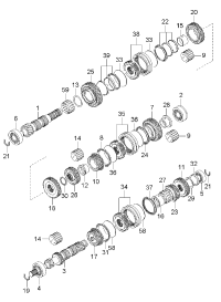 4322139401-SHAFT, INPUT
