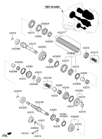 4322132110-SHAFT, INPUT