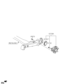 52735F2000-BOLT-WAHSER ASSY