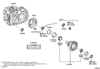 9031151013-OIL SEAL, FRONT DRIVE SHAFT, RH