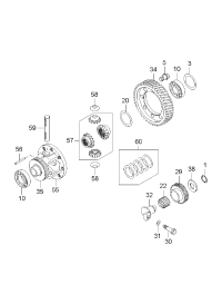5352639082-SPACER SET-DIFFERENTIAL GEAR