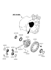 433803D200-HUB & SLEEVE-SYNCHRONIZER(1&2)