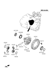 432153D510-SHAFT-REVERSE DRIVEN