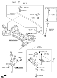 548402T000-LINK ASSY-FR STABILIZER RH