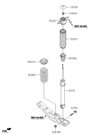 55330H3000-FRONT STABILIZER LINK