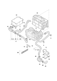 5QD121049L-RADIATOR HOSE/A3/GOLF/JETTA