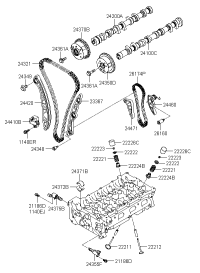 222122C400-VALVE, EXHAUST