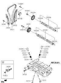 222242B010-SEAL-VALVE STEM INLET