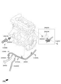 256002B741-CONTROL ASSY-COOLANT TEMPERATU