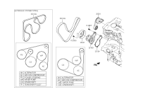 252122E000-V-RIBBED BELT