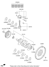 2304003HA1-RING SET-PISTON