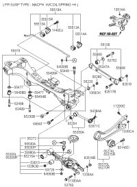 552103S000-ARM COMPLETE-RR LWR,LH